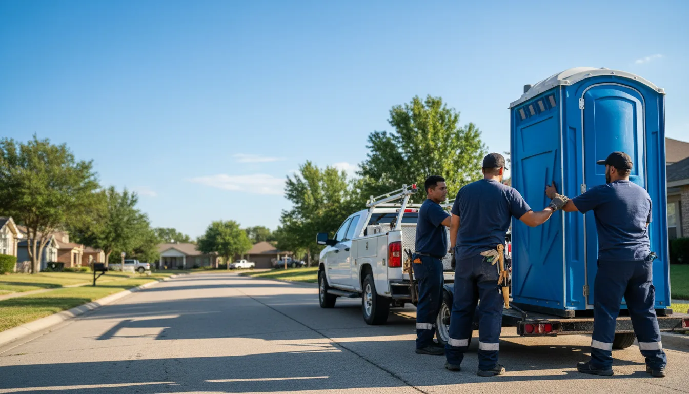 Portable Toilet Rental in Lansford, PA near me